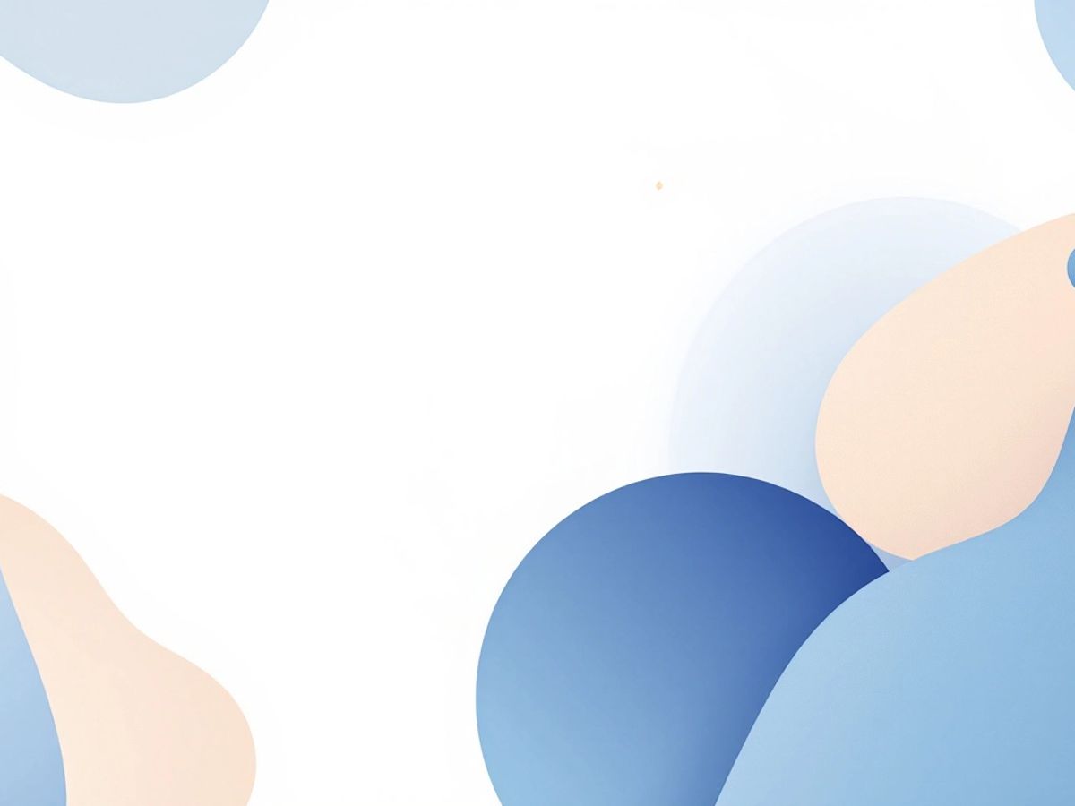 Minimalistic blue and white vector art for Instagram insights.